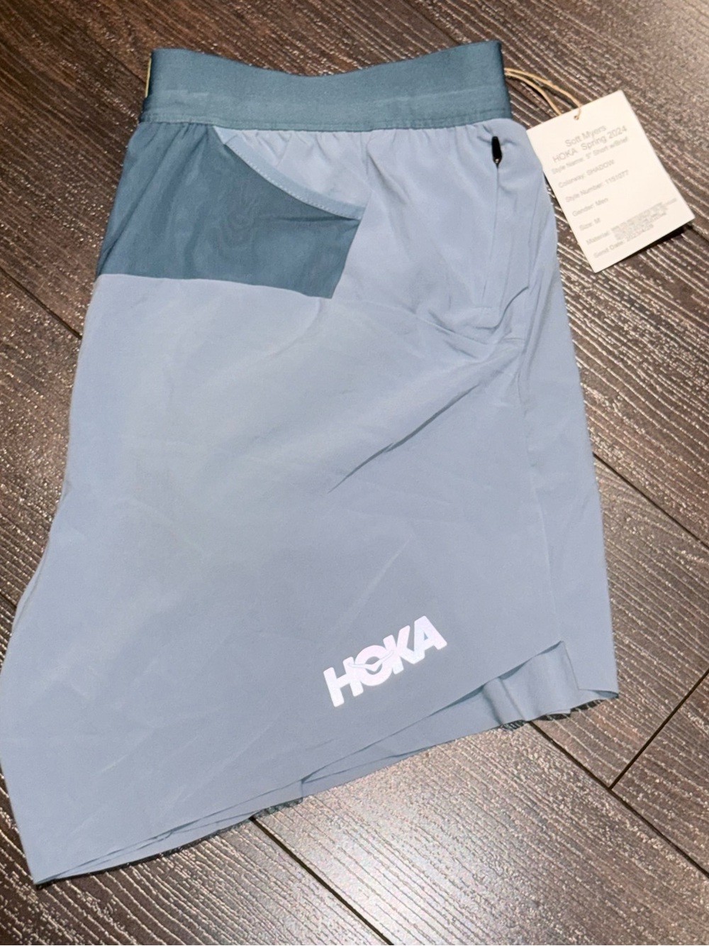 NWT! HOKA 5” Brief Lined Glide Short Men’s Size M “Shadow” Rare Sample Colorway